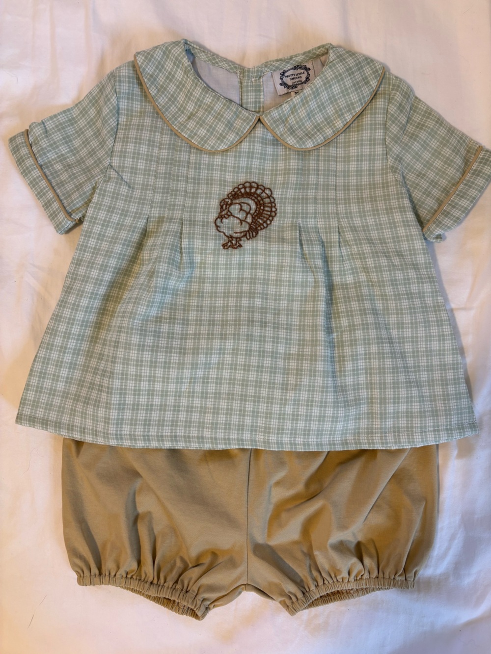 Turkey Embroidered Short Set